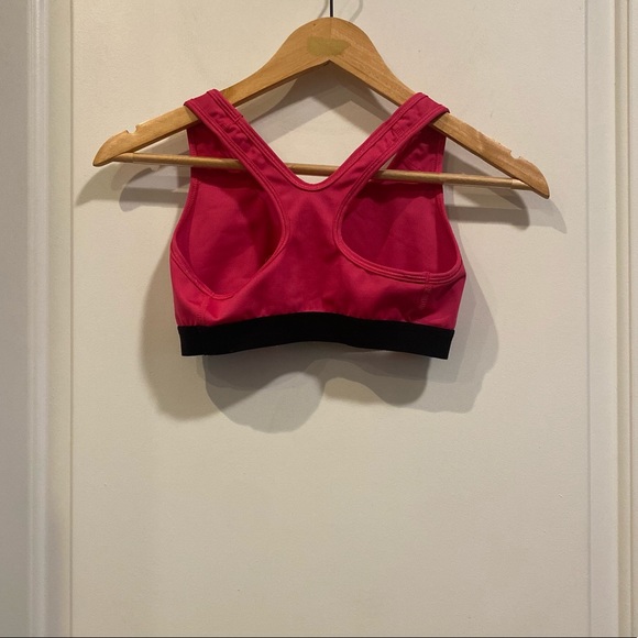 Nike Dri-Fit Pink and Black Sports Bra - Picture 3 of 3